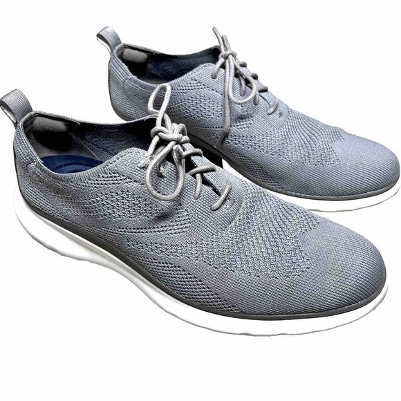 Cole Haan 3.Zerogrand Knit Wingtip Sneakers Size 8.5 Oxford Casual Shoes Gray main image 8